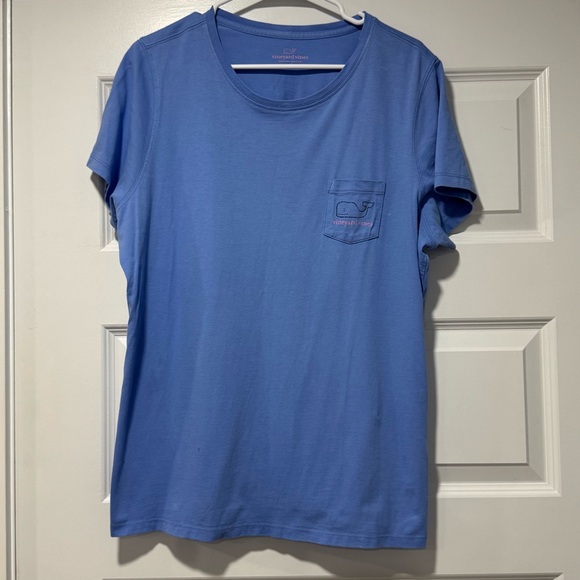 Vineyard Vines Tops - Vineyard Vines Blue Short Sleeve Tee